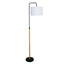 Lior - Arc Floor Lamp With Cylinder Shade - Black
