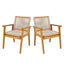 Outdoor Rope Dining Chair (Set of 2)