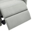 Manual Recliner Swivel Rocking Chair With 8 Point Massage And Heating