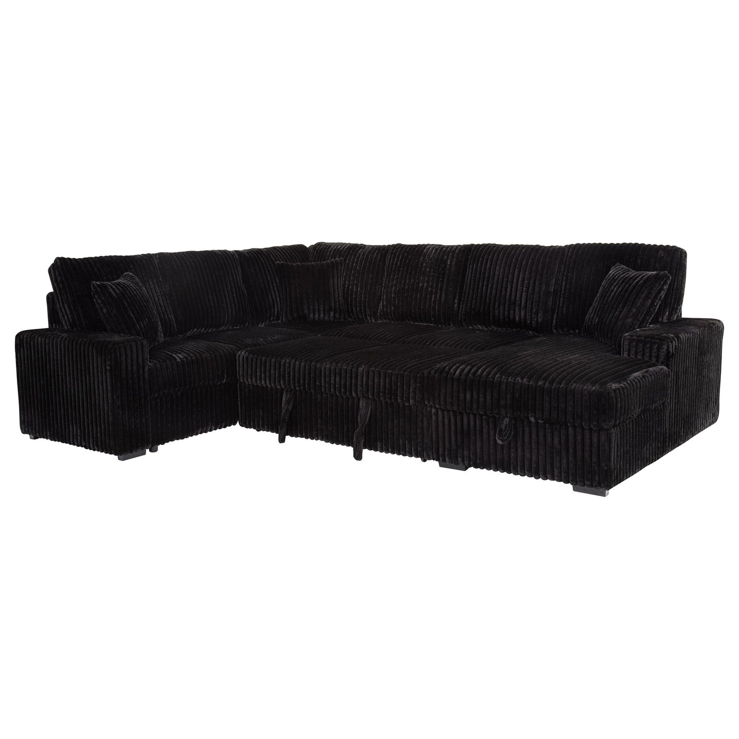 Thurston - Storage Sectional Sofa With Pop Up Bed