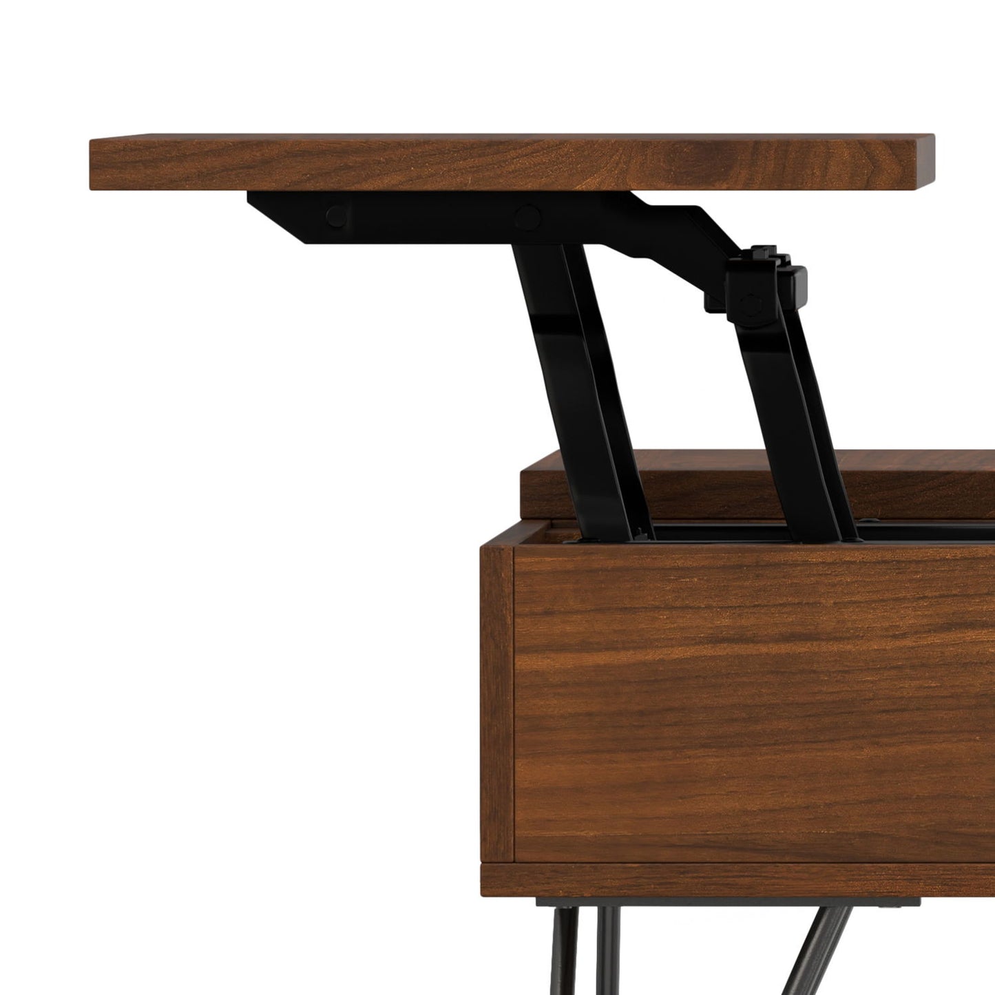 Hunter - Square Lift Top Coffee Table - Walnut