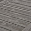 Outdoor Acacia Wood Dining Table, Sandblast Finish