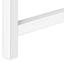 Corner Accent Console Table For Entryway, Unique L-Shaped Design