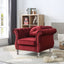 Chic Transitional Flared Arm Chair
