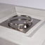 Propane Gas Fire Pit Table, 50000 Btu, Rectangular For Outside - Light Gray