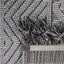 Guros - 6' X 9' Geometric Indoor / Outdoor Area Rug - Gray / White