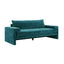 Upholstered 3 Seater Sofa With Wide Armrests