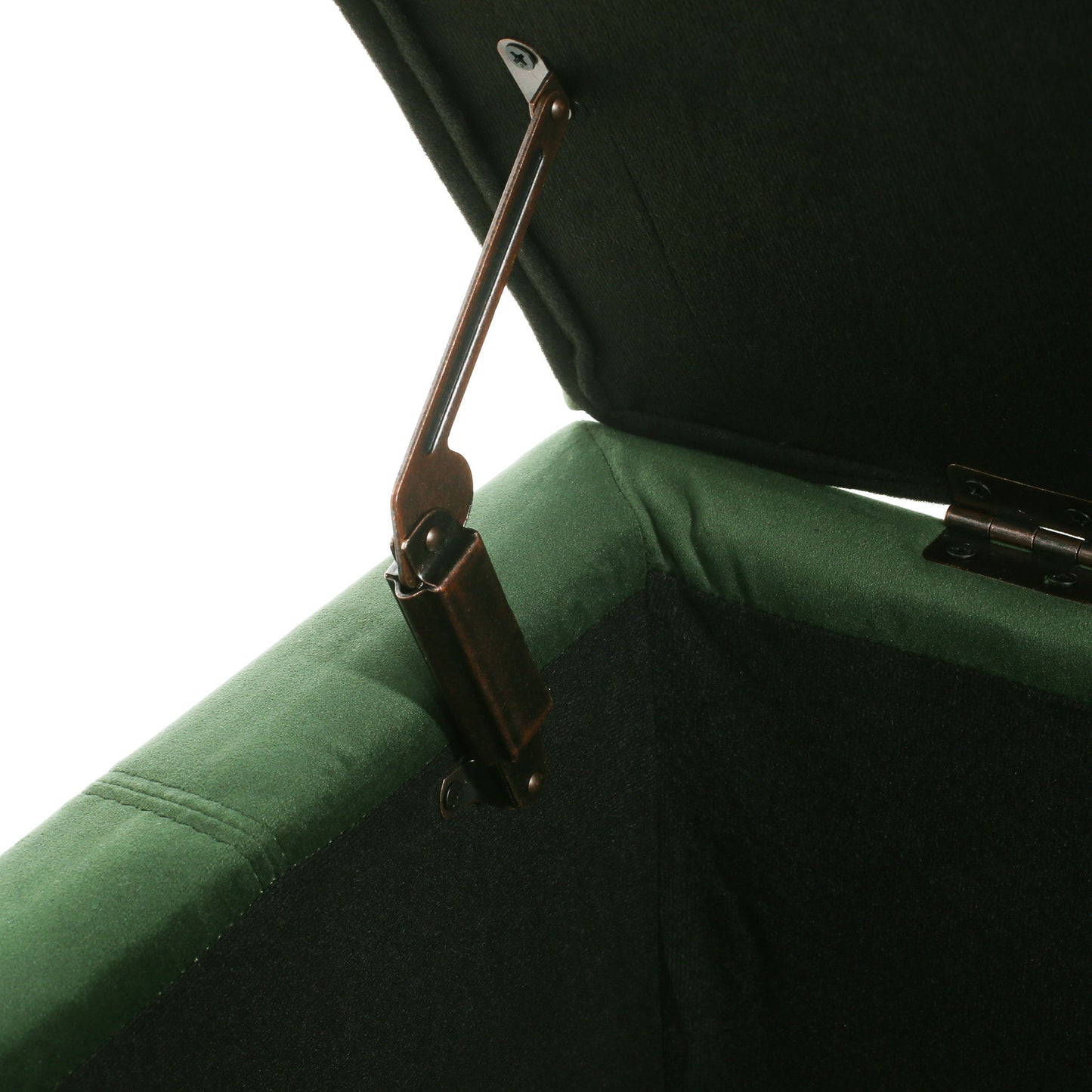 Upholstered Storage Ottoman Bench