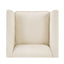 Barrel Accent Chair With Enclosed Arms