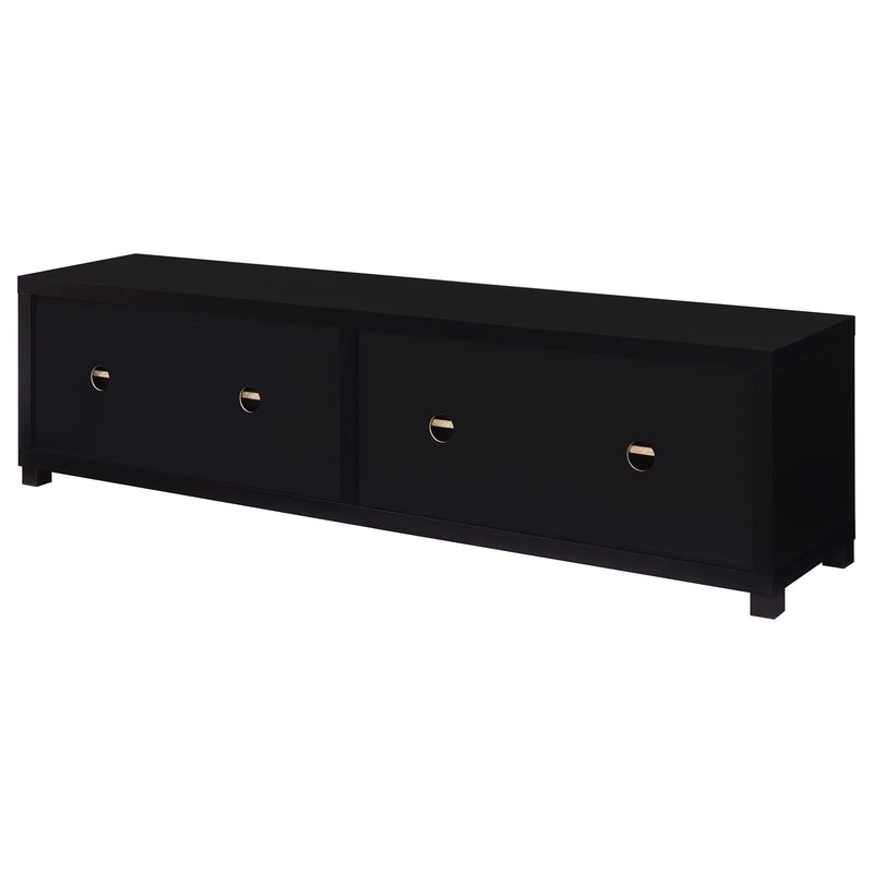 Arnaud - 4 Door TV Stand - Black