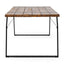 Zora - Dining Table Industrial & Iron Table - Black