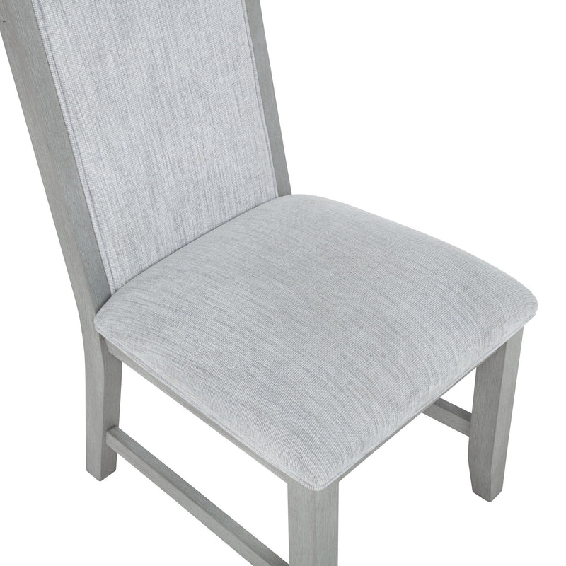 Fiona - Silla de comedor (Juego de 2) - Gris niebla