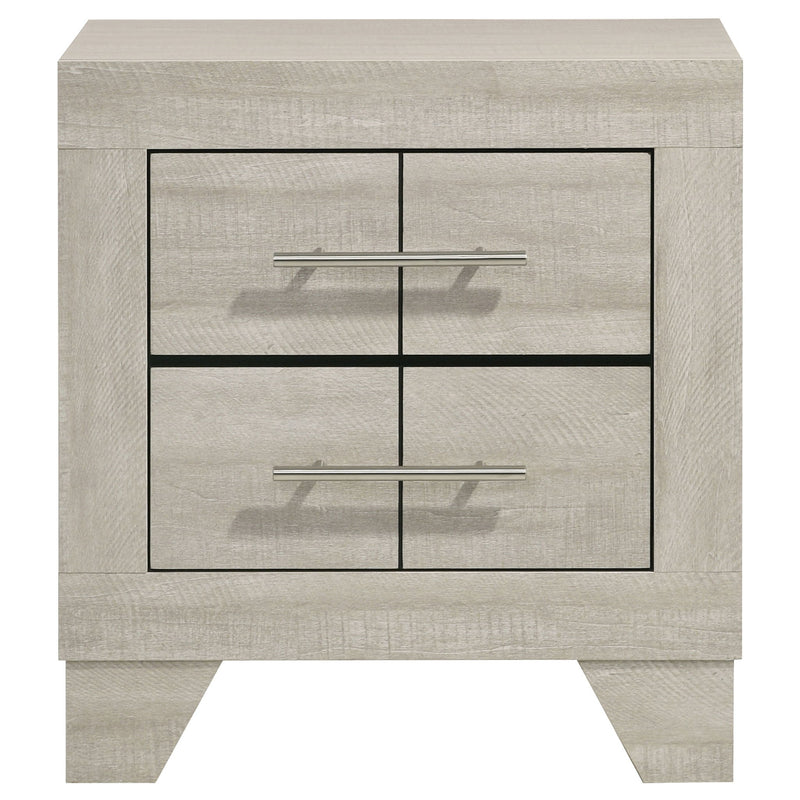 Strout - 2 Drawer Nightstand - Cream