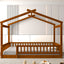 Bed House Bed Frame With Fence