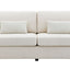 Mariko - 3 Piece Living Room Set Sofa Loveseat Chair - Beige
