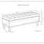 Monroe - Upholstered Storage Ottoman