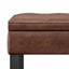 Cosmopolitan - Storage Ottoman Bench With Open Bottom