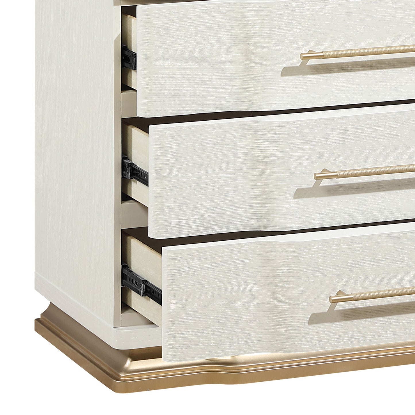Lexington - 3 Drawer Nightstand - Beige