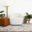 Mina - Swivel Chair - White