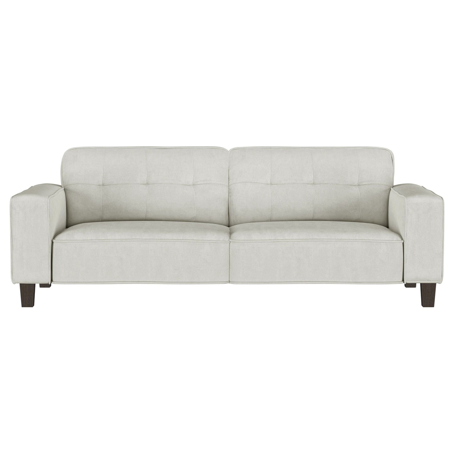 Evoke - Upholstered Tufted Sofa - Greige