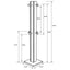 Rawlins - Coat Rack With 8 Hooks - Walnut