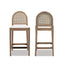 Panama - Curved Back Cane Counter Stool (Set of 2)
