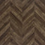 Chase - 2 Door Console With Herringbone Design - Oak