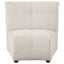 Oliver - 5 Piece Upholstered Sectional Sofa With Curved Silhouette - Ivory