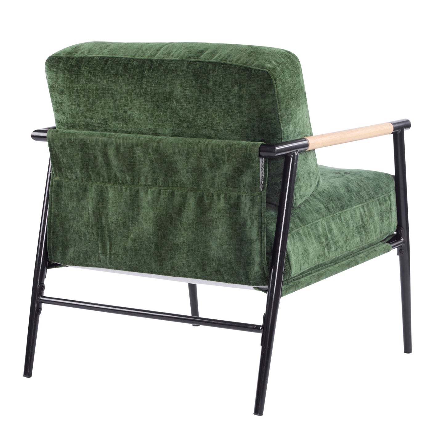 Modern Accent Chair With Cushions, Cozy Seating