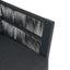 7 Piece Outdoor Dining Set With Table And 6 Chairs - Black / Teak / Gray