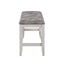 Richland - Counter Height Bench - White