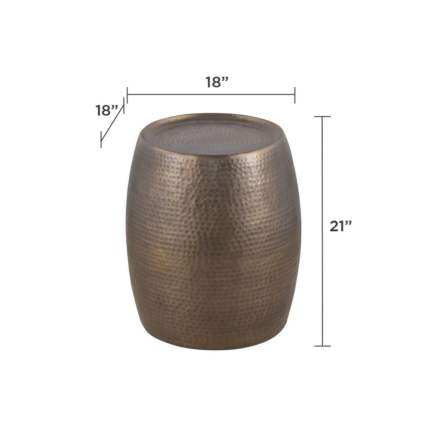 Et501 - End Table - Gold