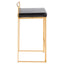 Fuji - Contemporary / Glam Design Counter Stool (Set of 2)