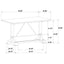 Tremont - Counter Height Dining Table - White
