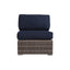 Modern Patio Rattan Sectional Set With Cushions