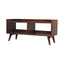 Open Top Media Unit - Brown