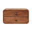 Curved Wall Mounted Bedside Nightstand
