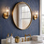 Jardin - Single Light Wall Sconce With Clear Ribbed Satin - Clear / Gold