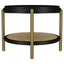 Benson - Round Table With Storage Shelf