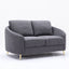 Yuina - Linen Loveseat - Gray