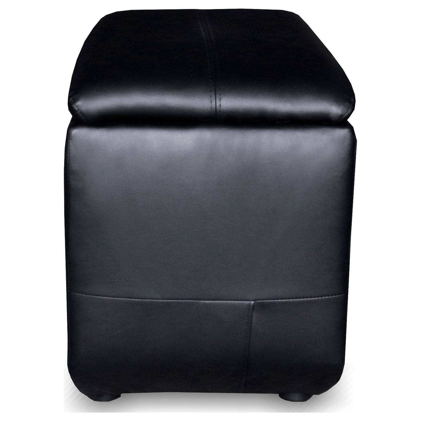 9 Piece Home Theater Seating Set With Recliners And Wedge Consoles - Black