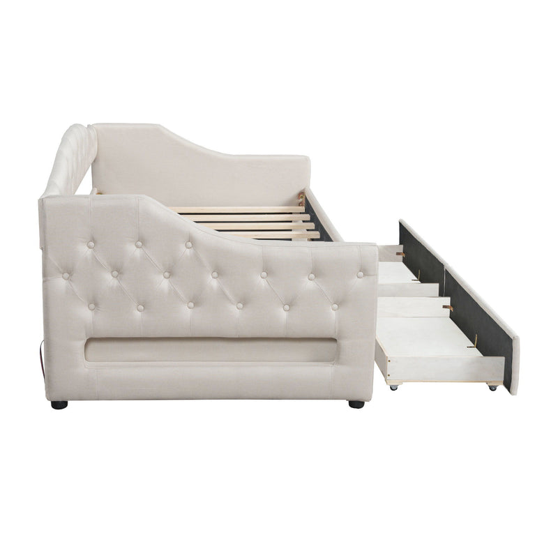 Daybed With LED Belt