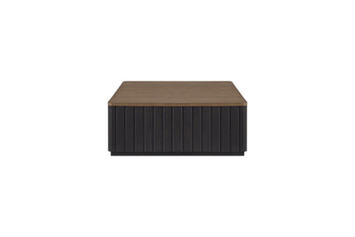 Channel - Cocktail Table With Casters - Black