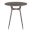 Clara - Industrial Round Dinette Table