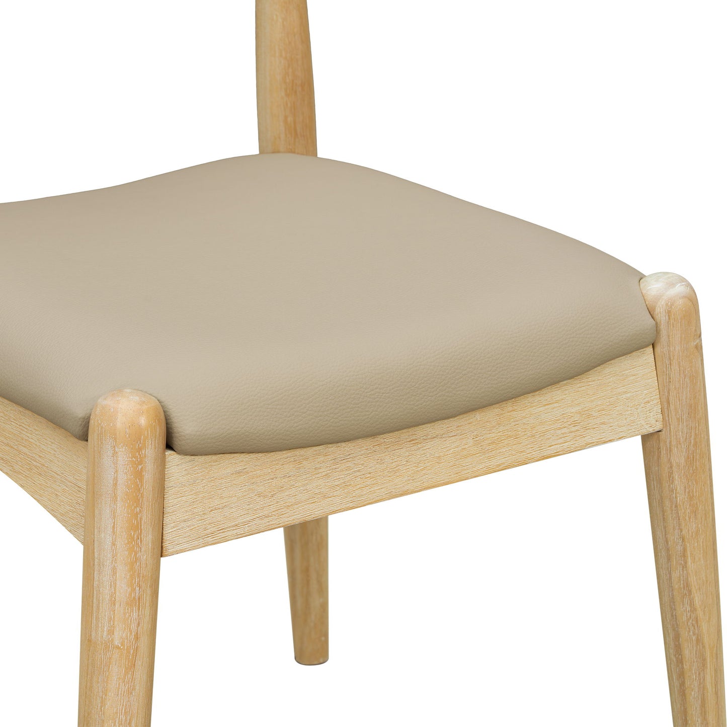 Dining Chairs With Ergonomic Backrest (Set of 2)