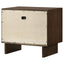 Hemlock - 2 Drawer Nightstand Bedside Table - Brown