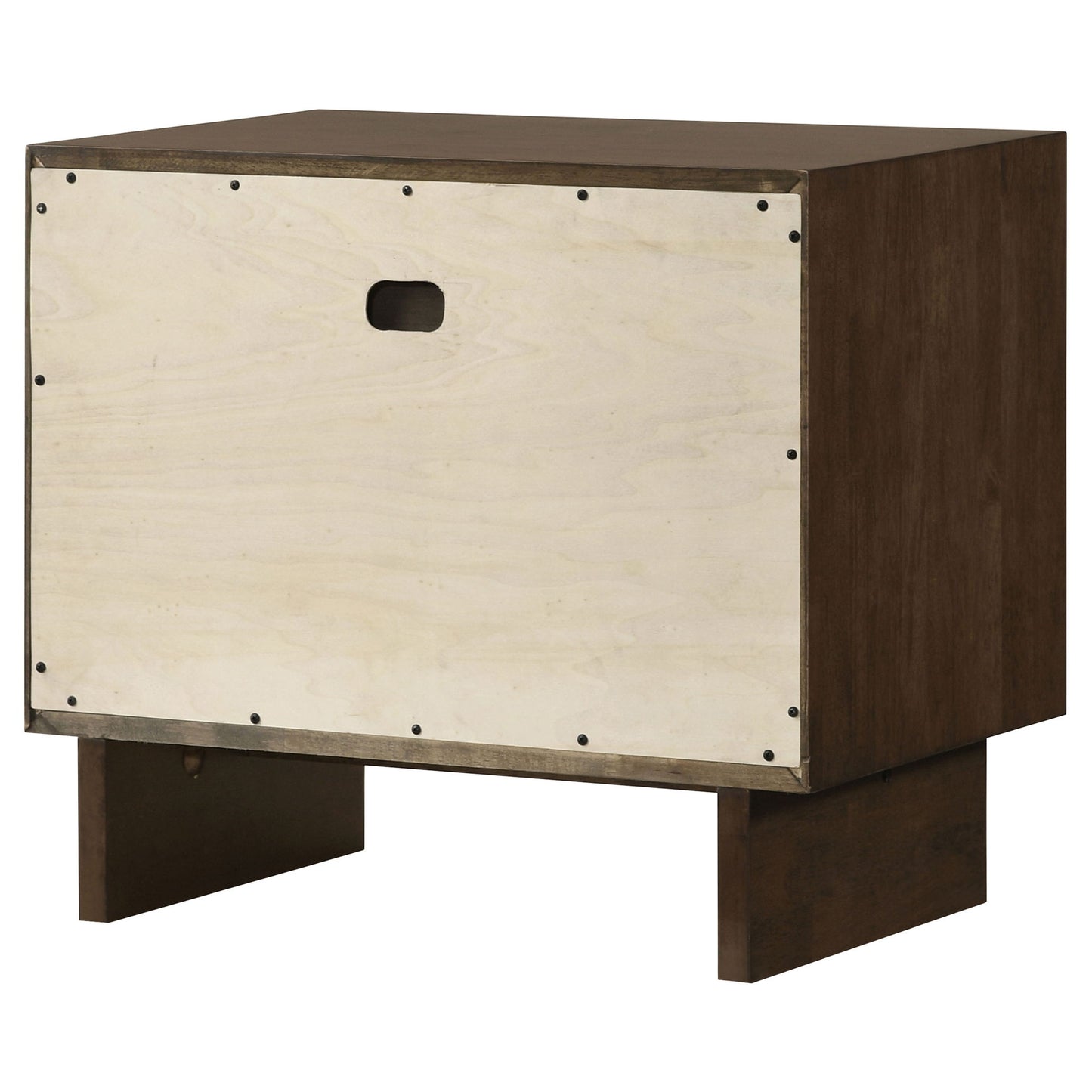 Hemlock - 2 Drawer Nightstand Bedside Table - Brown