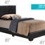 Elegant Platform Bed For Relaxed Spaces