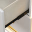 Obsession - 2 Drawer LED Nightstand - White