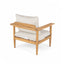 Terassi - Outdoor Lounge Chair (Set of 2) With Cushions - Beige / Light Teak